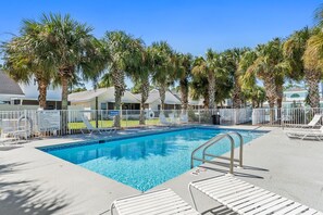 Two pools are provided to accommodate summertime guests! 