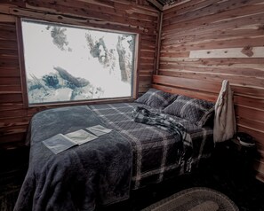 Huge Window Inside Cabin