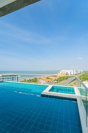 Piscina na cobertura