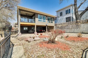Exterior | Patio | Outdoor Seating | Hot Tub | River Views