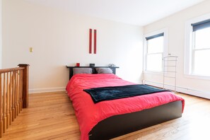 Master Bedroom, with a queen bed.