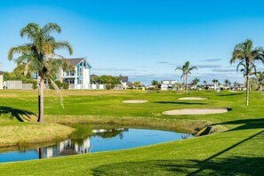 Golf course from outside back gate