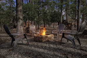 Our firepit is ready to fuel the flames of connection!