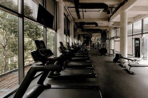 Gym included in your reservation.