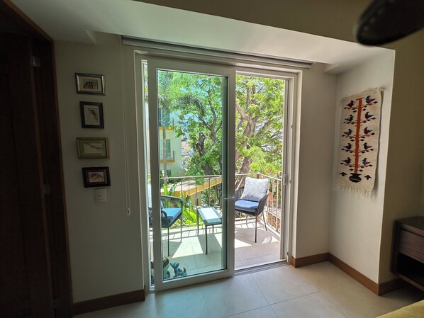Balcony off second bedroom