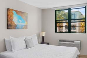 Bright and airy bedroom with a comfortable bed for a restful stay.