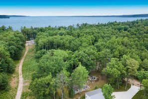 Next to Torch Lake