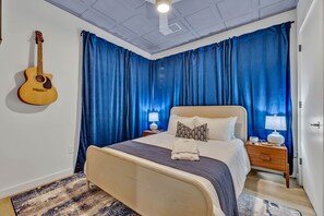 Bedroom with robes provided for maximum comfort during your stay