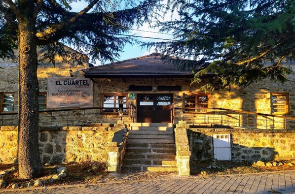 External view of the building
