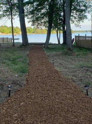 Path to guests private beach