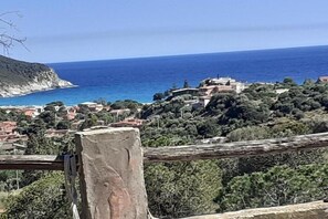 Vue sur la plage/l’océan