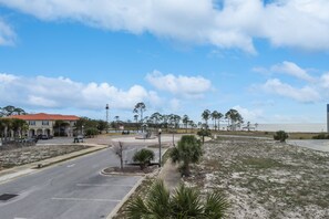 Deck View of Lighthouse and Bay