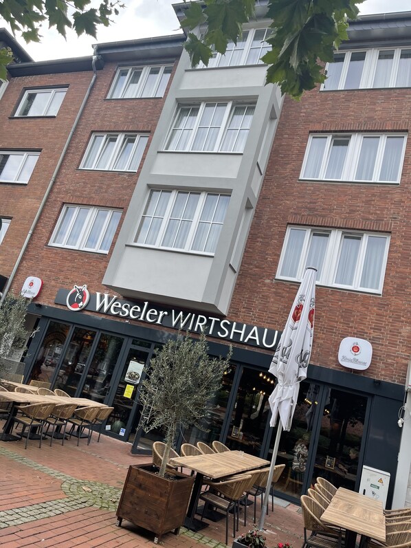 Fassade der Unterkunft