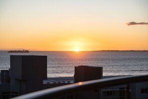 Utsikt mot havet/stranden