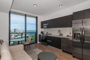 Living Room Area / Kitchen