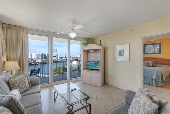Furniture, Table, Couch, Ceiling Fan, Coffee Table