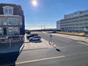 View to the beach