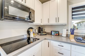 Kitchenette | Mini-Split A/C | Free WiFi | Single-Story Unit | 1st-Floor Studio