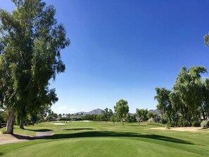 Breathtaking Views: Golf Course, Mountains and Water