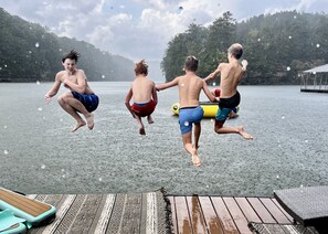 Every day is a fun day at the lake