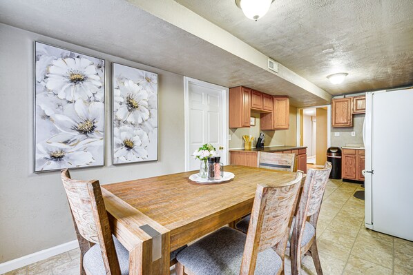 West Valley City Vacation Rental | 2BR | 1BA | 1,500 Sq Ft | Stairs Required