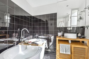 The bathroom