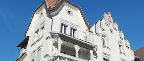 Fassade der Unterkunft