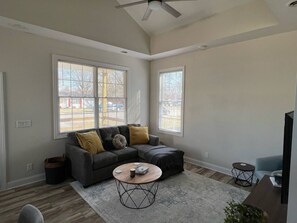 Living room sectional.