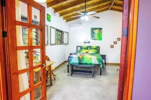A beautiful villa right beside the river and infused into our elaborate nature lodge and gardens.