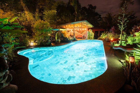 Massive Pool at our nature hotel