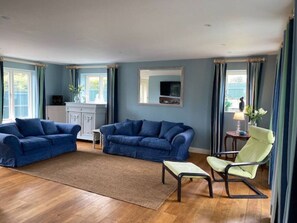 Light filled sitting room.