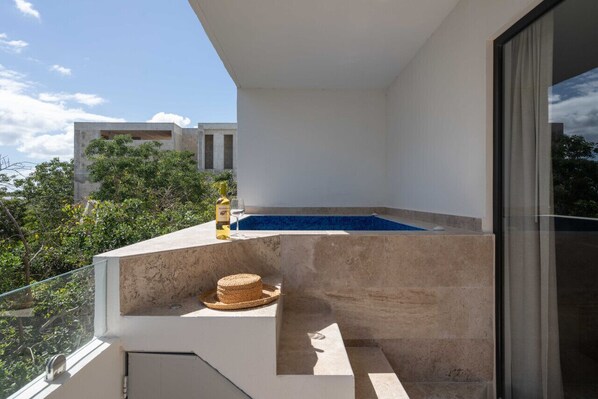 Relax and unwind in our home's hidden gem – a private indoor pool for moments of pure bliss and rejuvenation