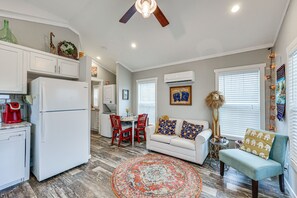 Living Room | Smart TV | Ceiling Fan | Twin Sleeper Sofa