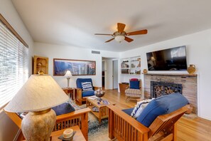 Living Room | Main Floor | Smart TV | Ceiling Fans