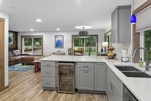 Newly remodeled kitchen