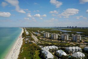 The condo community is located directly across the street from one of the area's most popular beaches - Bonita Beach Park.