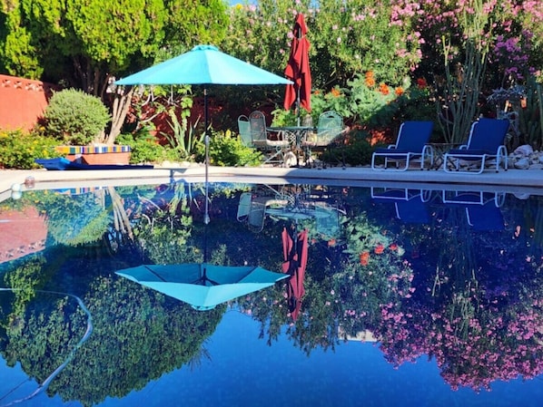 Enjoy the great area around the pool