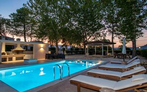 swimming pool area