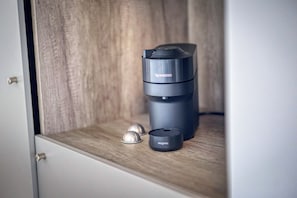 Kaffe och/eller kaffebryggare