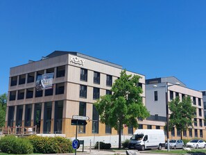 Facciata della struttura