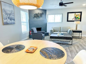 A modern dining area that balances beauty and functionality, perfect for every meal.