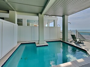 Private Covered Plunge Pool
