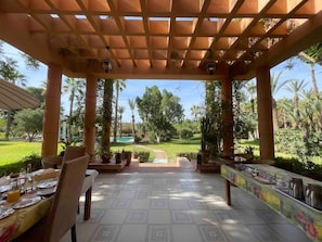 Outdoor dining