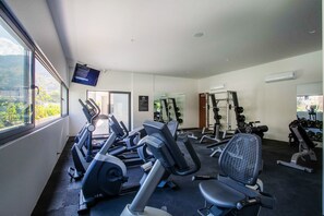 Well-equipped gym