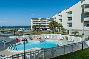 Soak up the sun at the pool