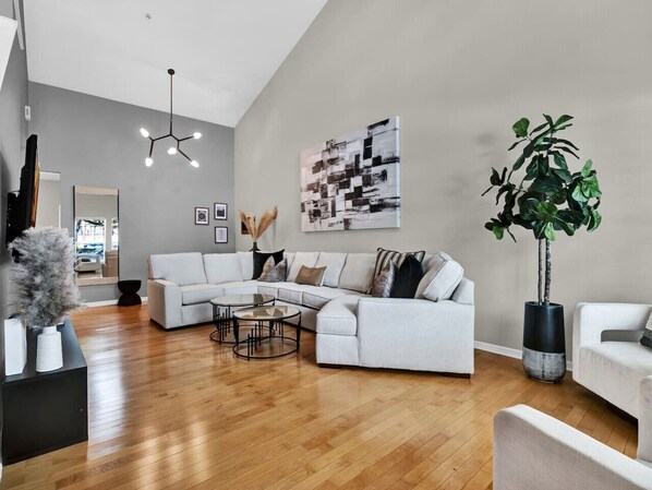 Living room bliss: where comfort meets elegance.