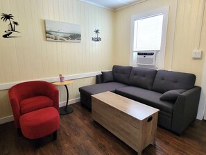 Sail Away has a living room with a sleeper sofa.