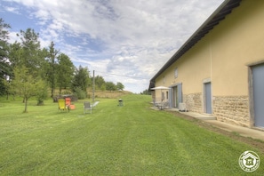 Arrière du gîte.