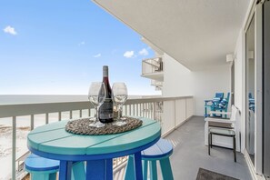Beach and Gulf Front views.  Enjoy morning coffee or sunset cocktails! 