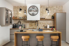 Kitchen and dining area